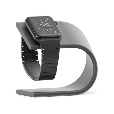 Trådlös Laddare Ställ för Apple Watch Trådlös Laddare Grå LGL