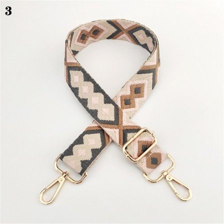 130 cm Jacquard-laukun hihna käsilaukuille 3 3