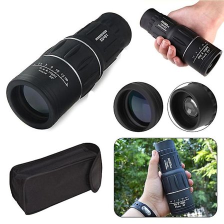 Rejse Jagt Monokular Teleskop Blå Anti-reflekterende Film Lavt Lys Syn Praktisk Teleskop Udendørs Værktøj