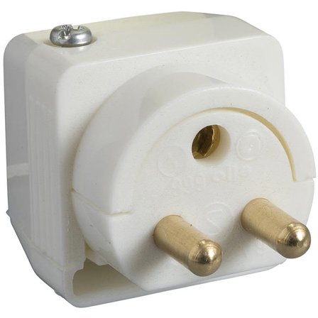 Schneider Electric 189516100 Lamppropp jordad, 2-pol, för sladdmontage, Anslutningsdon & kablar