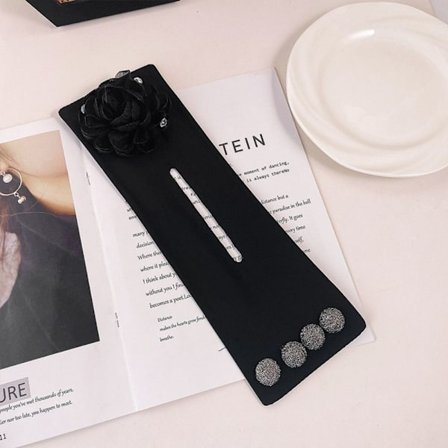 Hårbulle Maker Blomma Hårklämma SVART