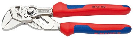 Knipex Plier wrenches chrome 180 mm