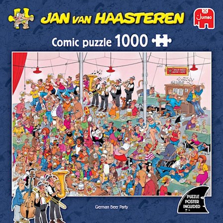 Jan Van Haasteren Palapeli Saksalainen Olutfestivaali 1000 Palaa