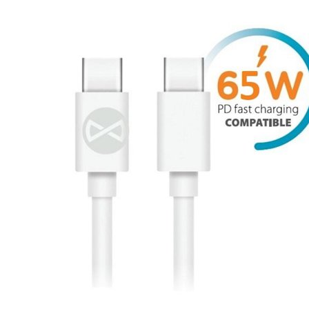 Snabbladdning 65W USB-C To USB-C PD kabel Samsung, iPhone15
