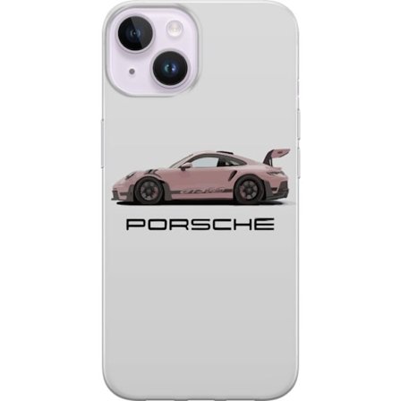 Kompatibelt Mobildeksel til Apple Apple iPhone 15 Porsche 911 Pink