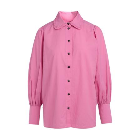 Ganni Shirts rosa, Dam, Dam, Storlek: S