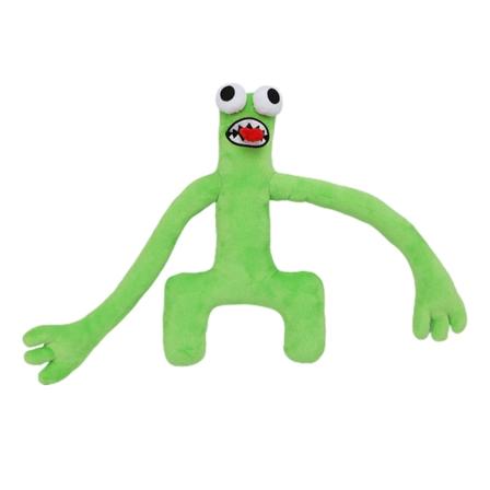 Roblox Rainbow Friends plyschleksak tecknad spel fyllda docka present - Perfet green
