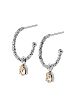 Caroline Svedbom Leia Hoops Earrings Örhängen Dam Silver ONESIZE