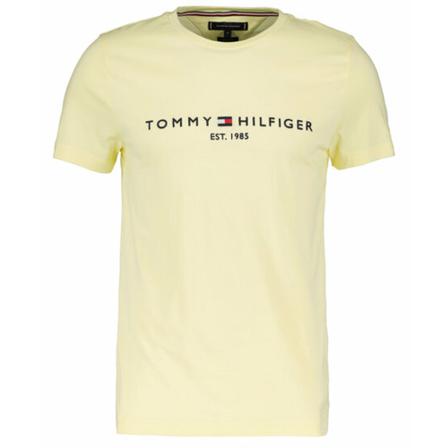 Tommy Hilfiger Logo Tee Gul, Herre T-shirts