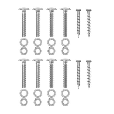 W.steps WBS FSK2 Skruvsats till bryggstege, Stegar & ställningar