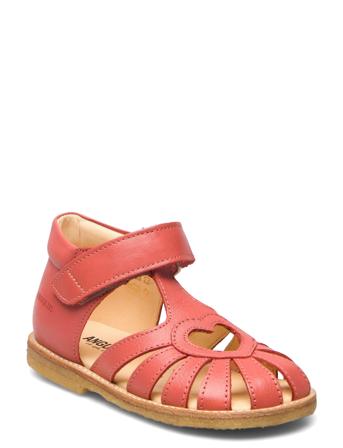 Sandals - Flat - Closed Toe - Shoes Summer Shoes Sandals Rosa ANGULUS*Betinget Tilbud