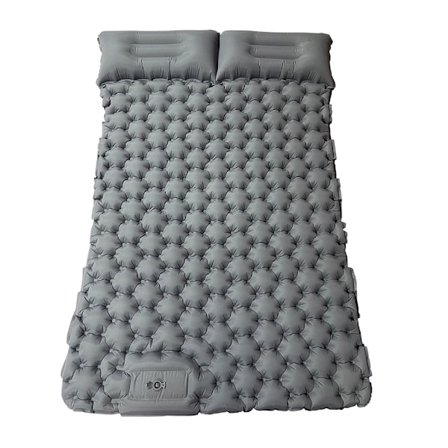 Breathable Comfortable Inflatable Sleeping Pad, Rapid Deflation Feature and Ultralight Compact Portable Sleeping Mat for Hiking and Traveling