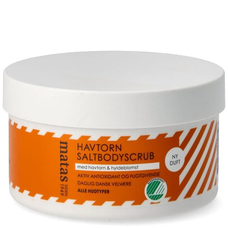 Matas Striber Havtorn Saltbodyscrub 250 g, Skincare, Kropspleje, Scrub