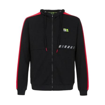 Fila - Tröjor - Svart - Herr - Storlek: L, Herr, Storlek: L