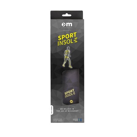 Ortho Movement Sport Insole Sort/Gul 46, Tøj & Bolig, Såler & Indlæg, Såler