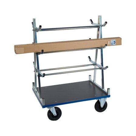 Grenställsvagn, 1000x700 mm, med bromsade hjul