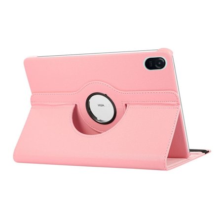 Fodral för iPad Air/Air 2/Pro 9.7"/ 9.7" 2017/2017 Rosa Litchi Textur Roterande