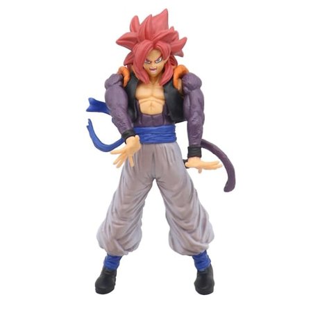 Dragon Ball Superfigurer Anime-model Son Goku Sølv Actionfigur Gogeta-figur 18 cm Staty Collection Legetøj Bejta Figma 18CM5
