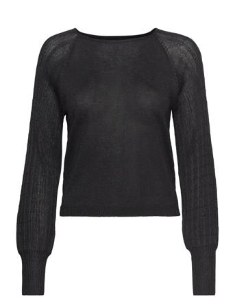 Onlalma Zl L/S Pull Glitter Cc Knt Black ONLY