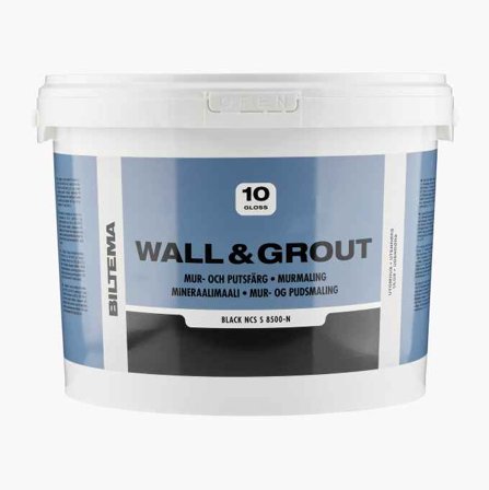 Biltema - Murmaling antrasitt 10 liter