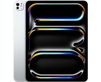 Apple 13-inch iPad Pro - M4 chip, Wi‐Fi + Cellular, 2TB, nano-texture glass - Silver - Fyndvara - iPad Pro M4 – 13-tum & Nanotexturglas 2TB Cellular
