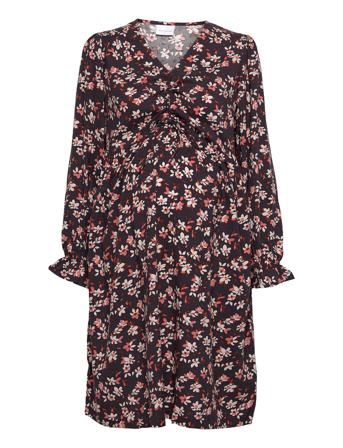 Mlalice L/S Woven Abk Dress A. Knælang Kjole Multi/patterned Mamalicious