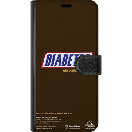 Yhteensopiva Lompakkokotelo Apple iPhone 17 Pro Diabetes Snickers