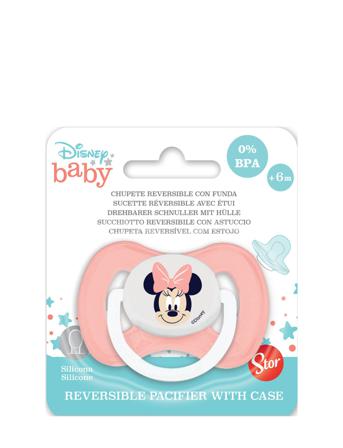 Disney Baby Symetrical Pacifier Silic +6M Minnie Pink Magic Store