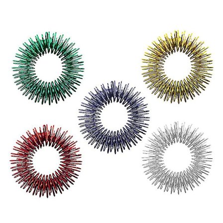 5 st fingermassage ringar akupunktur ringar hälsovård fingermassager
