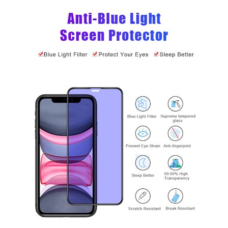 Samsung Galaxy S20 FE 5G Anti-Blue Light Skärmskydd 2-PACK