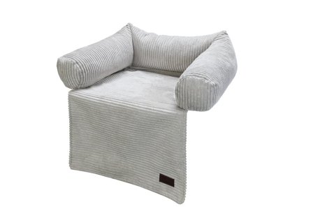 Designed by Lotte Sofaseng i Ribbestoff, Grå - 90cm