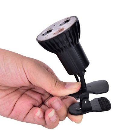 Fleksibel Super Bright 3 LED Clip On Spot USB Light Lampe For Lap