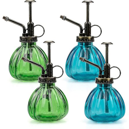 4 stk. planteforstøver i vintage-stil dekorativt vand