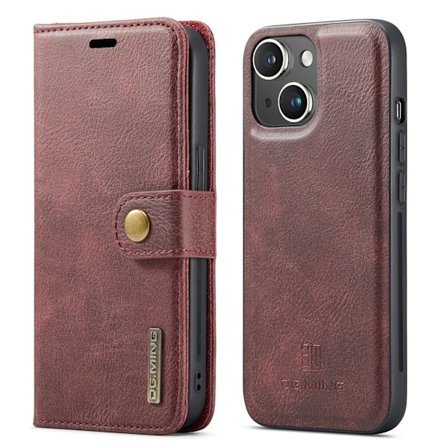 iPhone 12 / 12 Pro - Premium Plånboksfodral med Retrolook