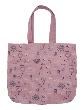 Maanesten Magic Corduroy Totebag Purple Theatre Magic - Pink - ONE SIZE