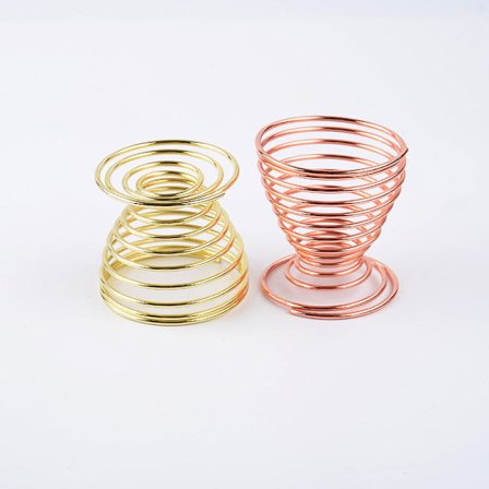 Makeup-æggeholder i rustfrit stål, æggeholder til placering af luftpudepudderkvaster, fugtsikker og skimmelbestandig opbevaring, tørrestativ