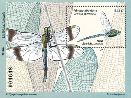 Andorra spansk - Guldsmed - Postfrisk miniark