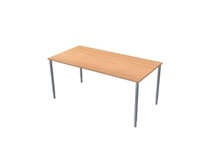 LANAB DESIGN Skrivbord fristående 1600x800mm bokla/grå - Lyreco - Kontorsmöbler och inredning - Bord och hurtsar - Skrivbord - Fasta