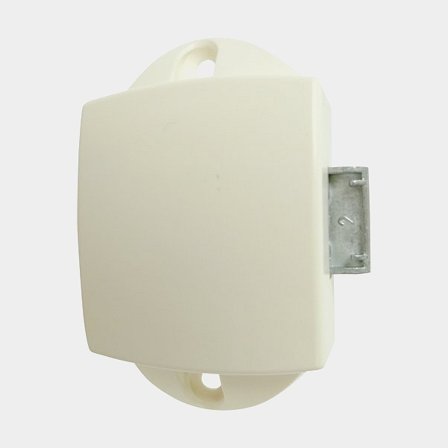 Låsbox plast vit, stor