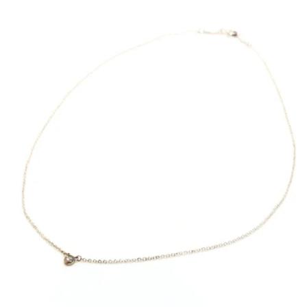 Tiffany & Co. Pre-owned Pre-owned Silver halsband grå, Dam Vintage Smycken, Dam, Storlek: ONE SIZE