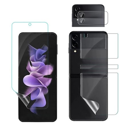 2-PACK Samsung Z flip 4 - Hydrogel Skärmskydd (inkl kameraskydd)