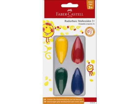 Faber-Castell Vaxkrita Droppe 4/fp - Lyreco - Skola och förskola > Bild och form > Kritor
