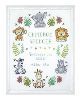 Stickpackung Bild Der kleine Dschungel - Design Works Crafts