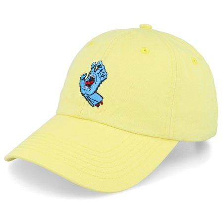 Santa Cruz - Butter Dad Cap Unconstructed Yellow Cap - @ Hatstore