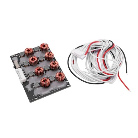 BMS Aktiv Balanser 2A Energioverføring Litium Batteripakke Strøm Utjevner Kort 8S