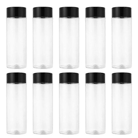 10 stk Plast Juiceflaske Transparent Grov Kornlagringsbeholder Drikkeflaske