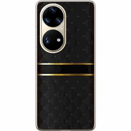 Huawei P50 Pro Mjukt Skal - Golden Stripes