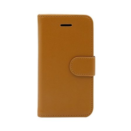 Flip Stand Leather Case For iPhone 5 SE Brown