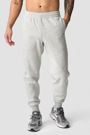 ICANIWILL - Everyday Tapered Sweatpants M Light Grey Melange - Bukser - Herre - ICIW