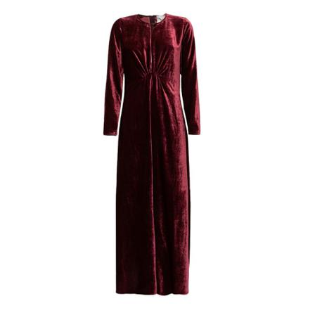 Forte Forte, Maxi Dresses Rood, Dames, Maat:S,Polyamide